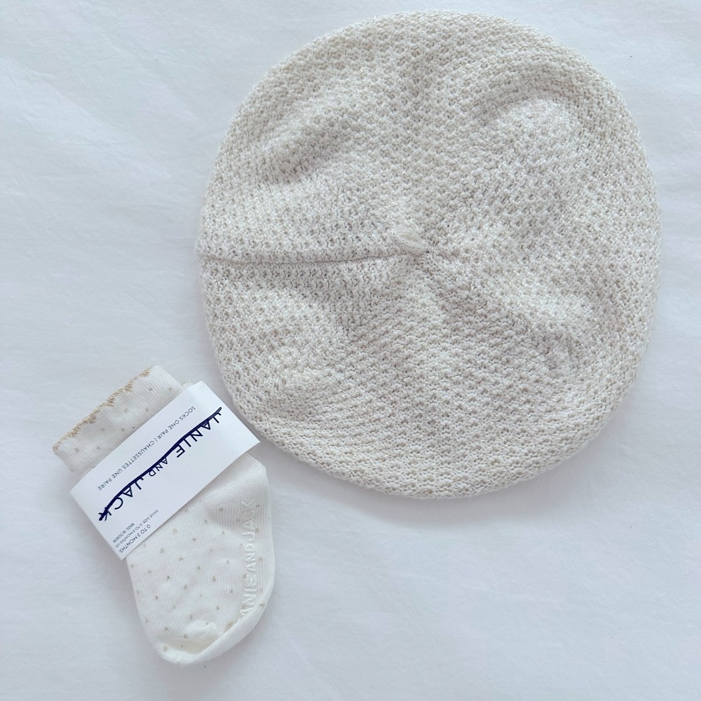 Janie and Jack Baby Shimmer Sweater Dress 3-6 months - Picture 4 of 5